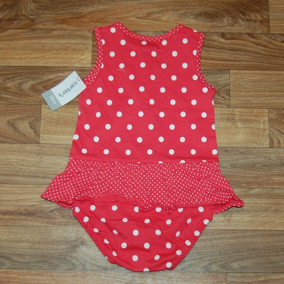 Carter's Baby Girl Skirted Onsie - Picture 2 of 2